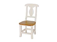 Rustikální jídelní židle Classic Wood WHITE SIL03