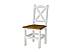 Rustikální jídelní židle POPRAD WHITE SIL02