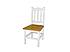 Rustikální jídelní židle POPRAD WHITE SIL05
