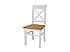 Rustikální jídelní židle POPRAD WHITE SIL26