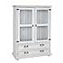 Rustikální komoda Classic Wood WHITE COM108B