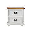 Rustikální komoda Classic Wood WHITE COM112