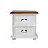 Rustikální komoda POPRAD WHITE COM112/B