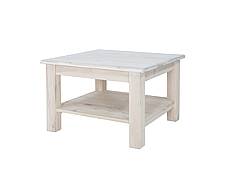 Rustikální konferenční stolek Classic Wood WHITE MES06A