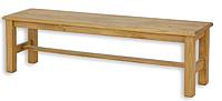 Rustikální lavice Classic Wood SIL20 z masivu