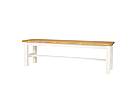 Rustikální lavice Classic Wood WHITE SIL20