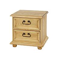 Rustikální noční stolek Classic Wood COM112