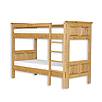 Rustikální patrová postel Classic Wood ACC07 z masivu