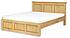 Rustikální postel Classic Wood ACC03 200X200 cm rošt ZDARMA