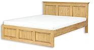 Rustikální postel Classic Wood ACC03 200X200 cm rošt ZDARMA