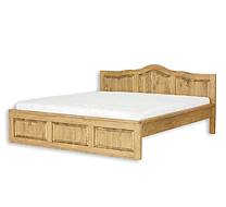 Rustikální postel Classic Wood ACC04 160X200 cm rošt ZDARMA