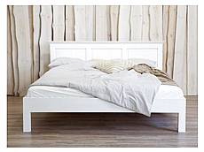 Rustikální postel Classic Wood WHITE ACC01 160X200 cm