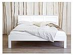 Rustikální postel Classic Wood WHITE ACC01 200X200 cm