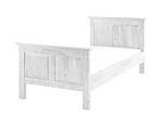 Rustikální postel Classic Wood WHITE ACC02 160X200 cm