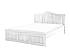 Rustikální postel Classic Wood WHITE ACC04 200X200 cm rošt ZDARMA