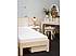 Rustikální postel POPRAD WHITE ACC01 160X200 cm