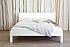 Rustikální postel POPRAD WHITE ACC02 140X200 cm