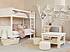 Rustikální postel POPRAD WHITE ACC02 160X200 cm