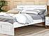 Rustikální postel POPRAD WHITE ACC03 140X200 cm