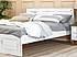 Rustikální postel POPRAD WHITE ACC03 160X200 cm