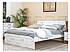 Rustikální postel POPRAD WHITE ACC04 90X200 cm