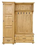 Rustikální předsíňová stěna Classic Wood GAB04