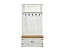 Rustikální předsíňová stěna Classic Wood WHITE GAB01