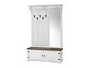 Rustikální předsíňová stěna Classic Wood WHITE GAB02