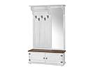 Rustikální předsíňová stěna Classic Wood WHITE GAB02