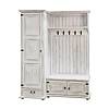Rustikální předsíňová stěna Classic Wood WHITE GAB04