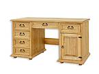 Rustikální psací stůl Classic Wood BIK03