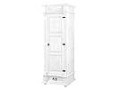 Rustikální šatní skříň Classic Wood WHITE SZY05/A