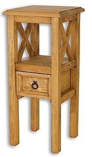 Rustikální stolek Classic Wood MES10