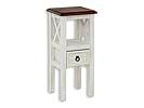 Rustikální stolek Classic Wood WHITE MES10