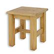 Rustikální taburet Classic Wood SIL21