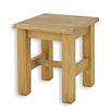 Rustikální taburet Classic Wood SIL21