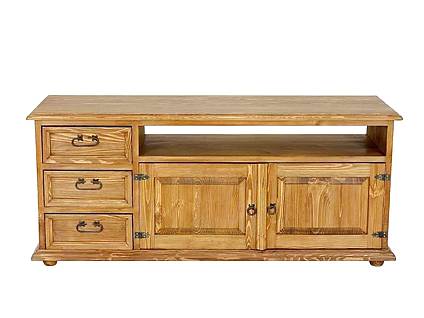 Rustikální TV stolek Classic Wood RTV07