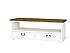 Rustikální TV stolek Classic Wood WHITE RTV05