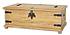 Rustikální úložná truhla Classic Wood COS04