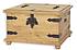 Rustikální úložná truhla Classic Wood COS06