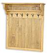 Rustikální věšákový panel Classic Wood GAB03