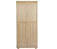 Šatní skříň z masivu 12a, Wenge