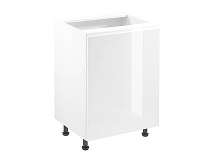 Spodní kuchyňská skříňka Aspen D60-PL - bílá