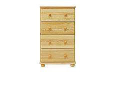 Šuplíková komoda NIKOLAS z masivu