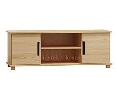 Televizní stolek z masivu FELIX SKLADEM šířka 180 cm