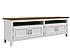 TV stolek LEVANDE AIR K5P s dubovou deskou :bílý