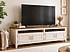TV stolek LEVANDE AIR K5P z masivu krémový