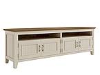 TV stolek LEVANDE K5P z masivu krémový