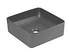 Umyvadlo na desku Slim Grey 37 cm