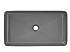Umyvadlo na desku Slim Grey 61 cm